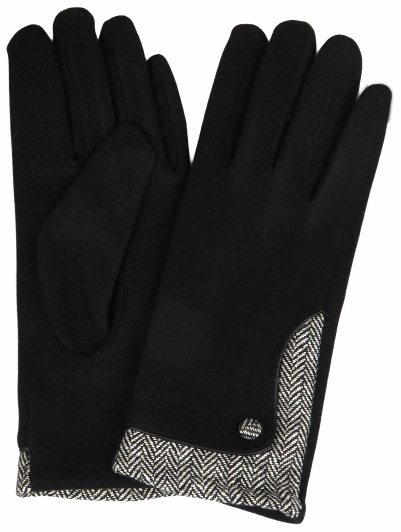 Capelli New York Strickhandschuhe, mit Fischgrätmuster Capelli New York Strickhandschuhe, mit Fischgrätmuster von Capelli New York