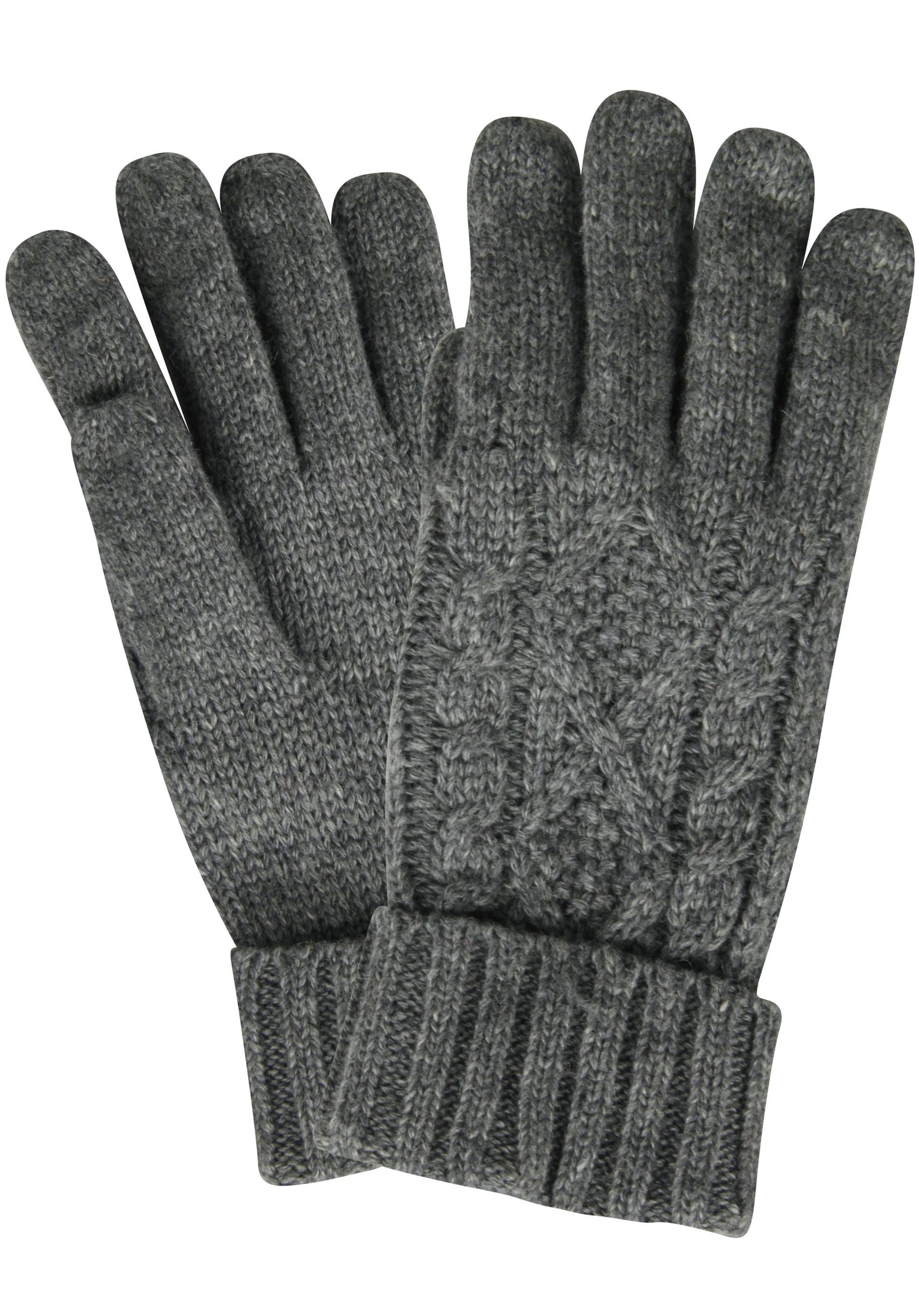 Capelli New York Strickhandschuhe, mit elegantem Zopfstrickmuster von Capelli New York