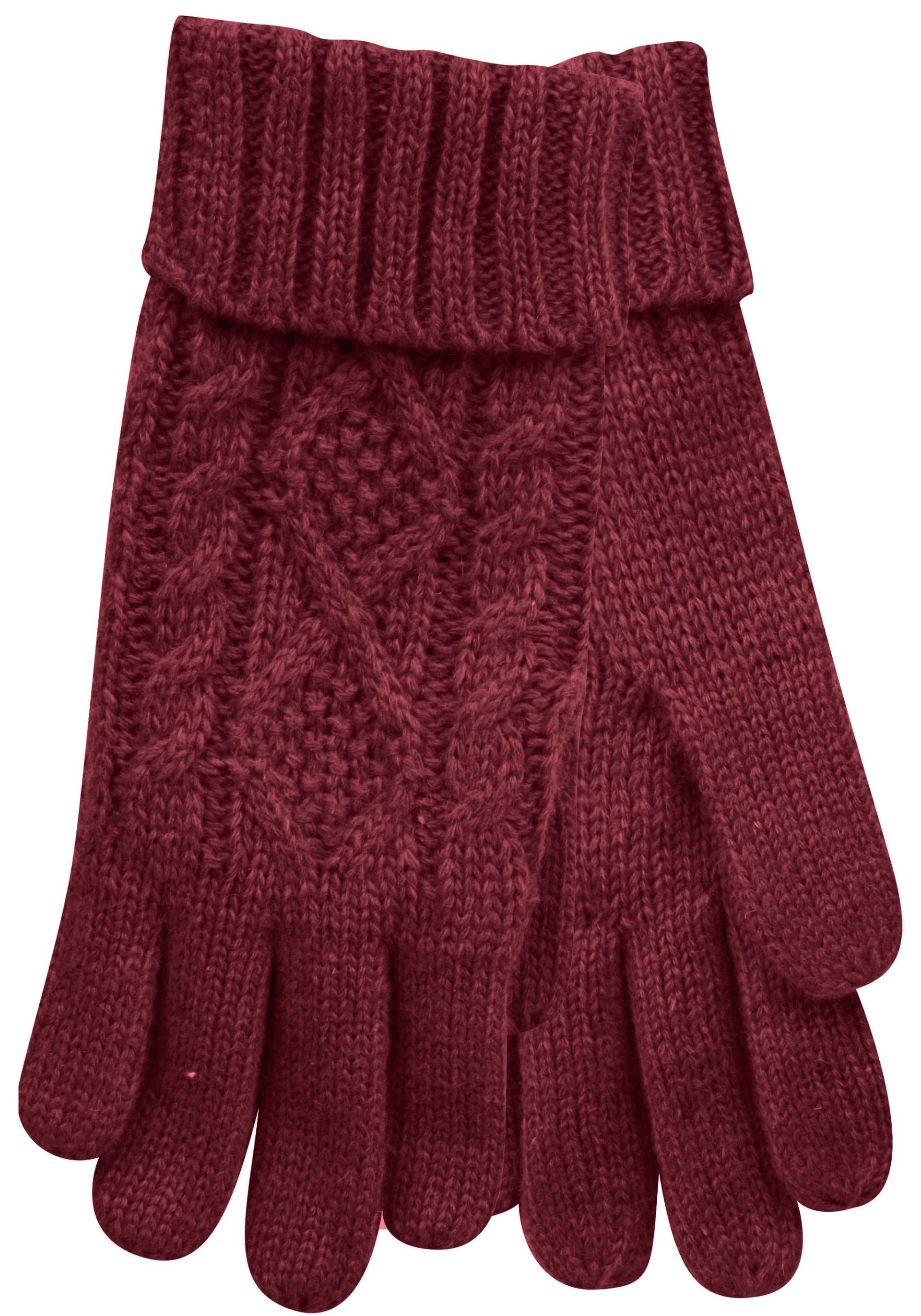 Capelli New York Strickhandschuhe, mit elegantem Zopfstrickmuster Capelli New York Strickhandschuhe, mit elegantem Zopfstrickmuster von Capelli New York