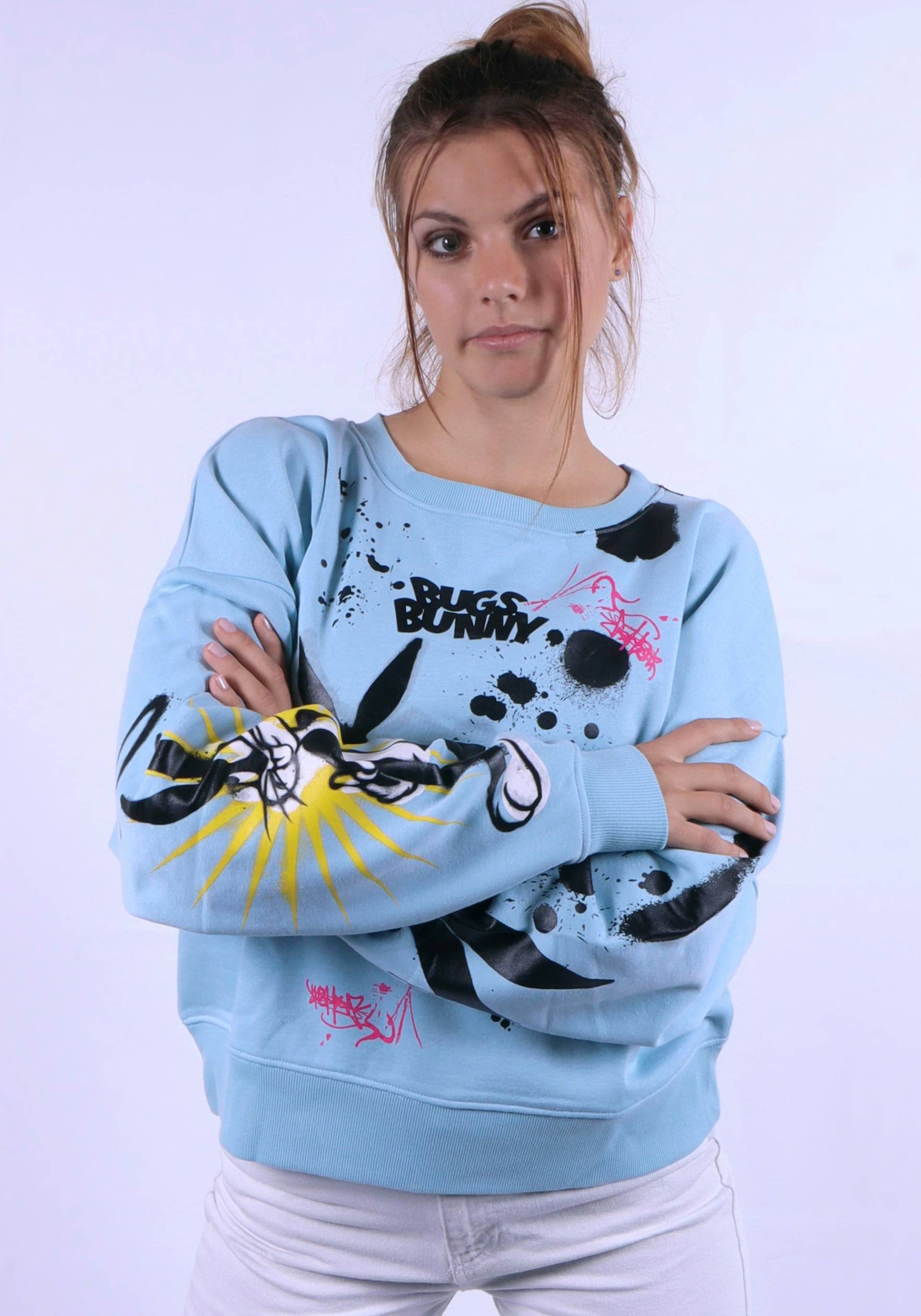 Capelli New York Sweatshirt »Bugs Bunny«, mit Allover-Muster von Capelli New York