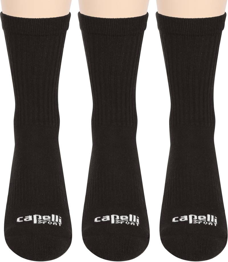 Capelli Sport Sportsocken, (Set, 3er-Pack), mit Logoprägung an der Fussvorderseite von Capelli Sport