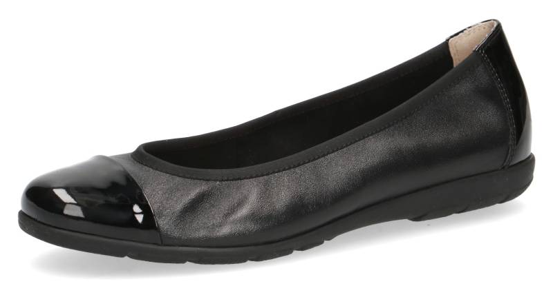 Caprice Ballerina, Loafer, Slipper, Festtags Schuh mit Lack-Details von Caprice