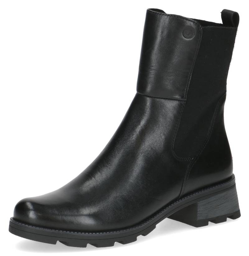 Caprice Chelseaboots, Blockabsatz, Stiefelette, Komfortschuh mit breitem Stretcheinsatz von Caprice