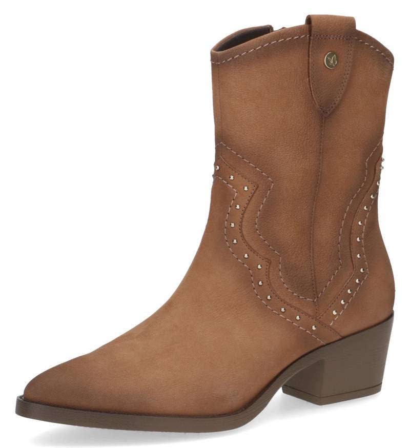 Caprice Cowboy Stiefelette, Blockabsatz, Westernstiefelettte, Westernboots mit Nieten verziert von Caprice