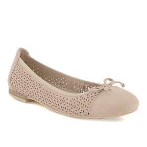 Caprice Damen Ballerina Beige von Caprice