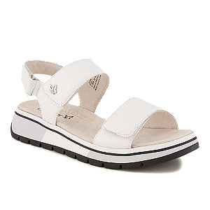 Caprice Damen Flache Sandalette Weiss von Caprice