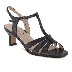 Caprice Damen Hohe Sandalette Schwarz von Caprice