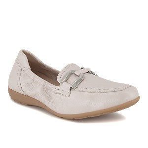 Caprice Damen Loafer Creme von Caprice