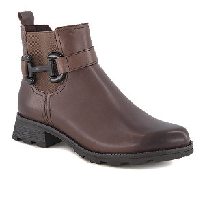 Caprice Kelli Damen Chelsea Boot Taupe von Caprice