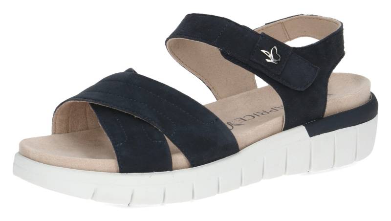 Caprice Sandale, Sommerschuh, Sandalette, Klettschuh, mit MemoryFoam, Weite H von Caprice