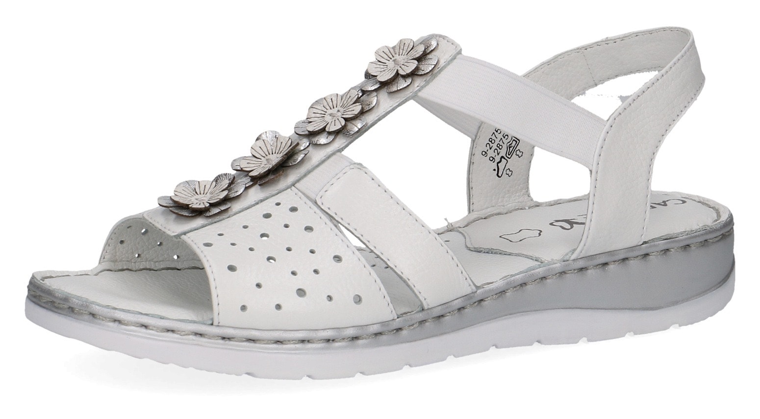 Caprice Sandale, Sommerschuh, Sandalette, Riemchensandale, mit Blütendeko Caprice Sandale, Sommerschuh, Sandalette, Riemchensandale, mit Blütendeko von Caprice