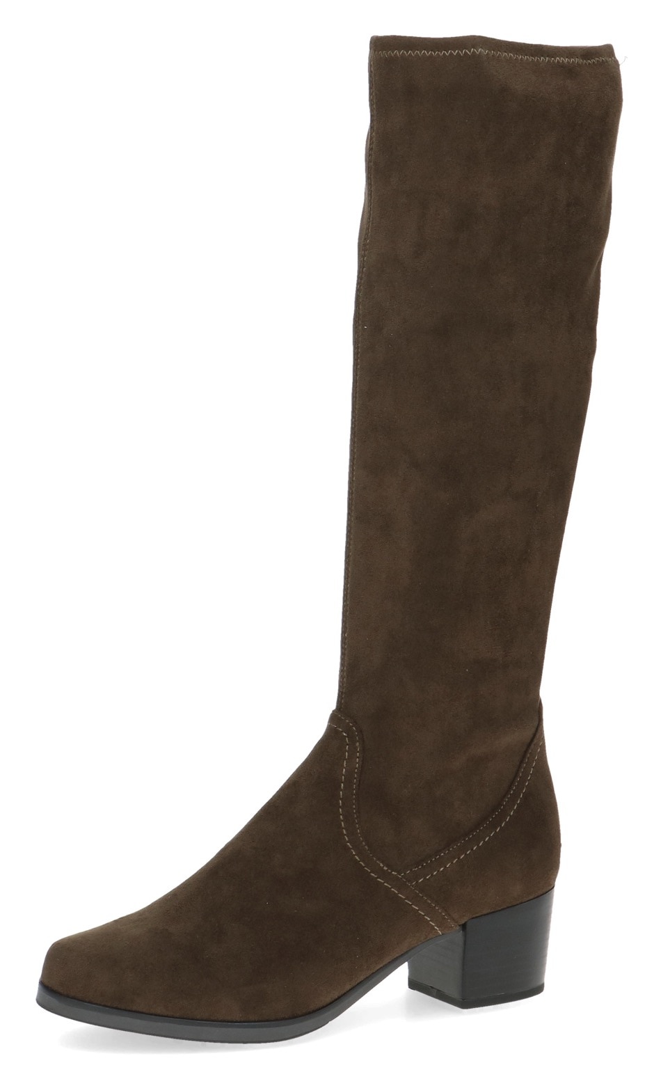 Caprice Stiefel, Blockabsatz, Schlupfstiefel mit Stretch-XS-Schaft in schmaler Form von Caprice