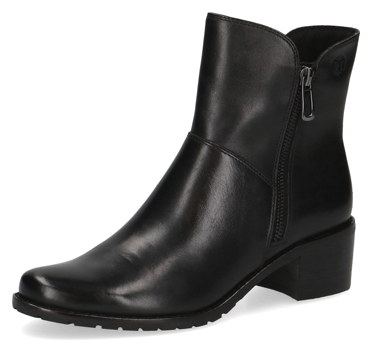 Caprice Stiefelette, Bockabsatz, Businesschuh mit zwei Reissverschlüssen Caprice Stiefelette, Bockabsatz, Businesschuh mit zwei Reissverschlüssen von Caprice