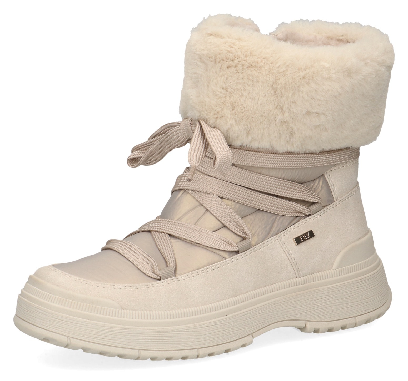 Caprice Winterboots, mit Fellimitat-Besatz am Schaft von Caprice