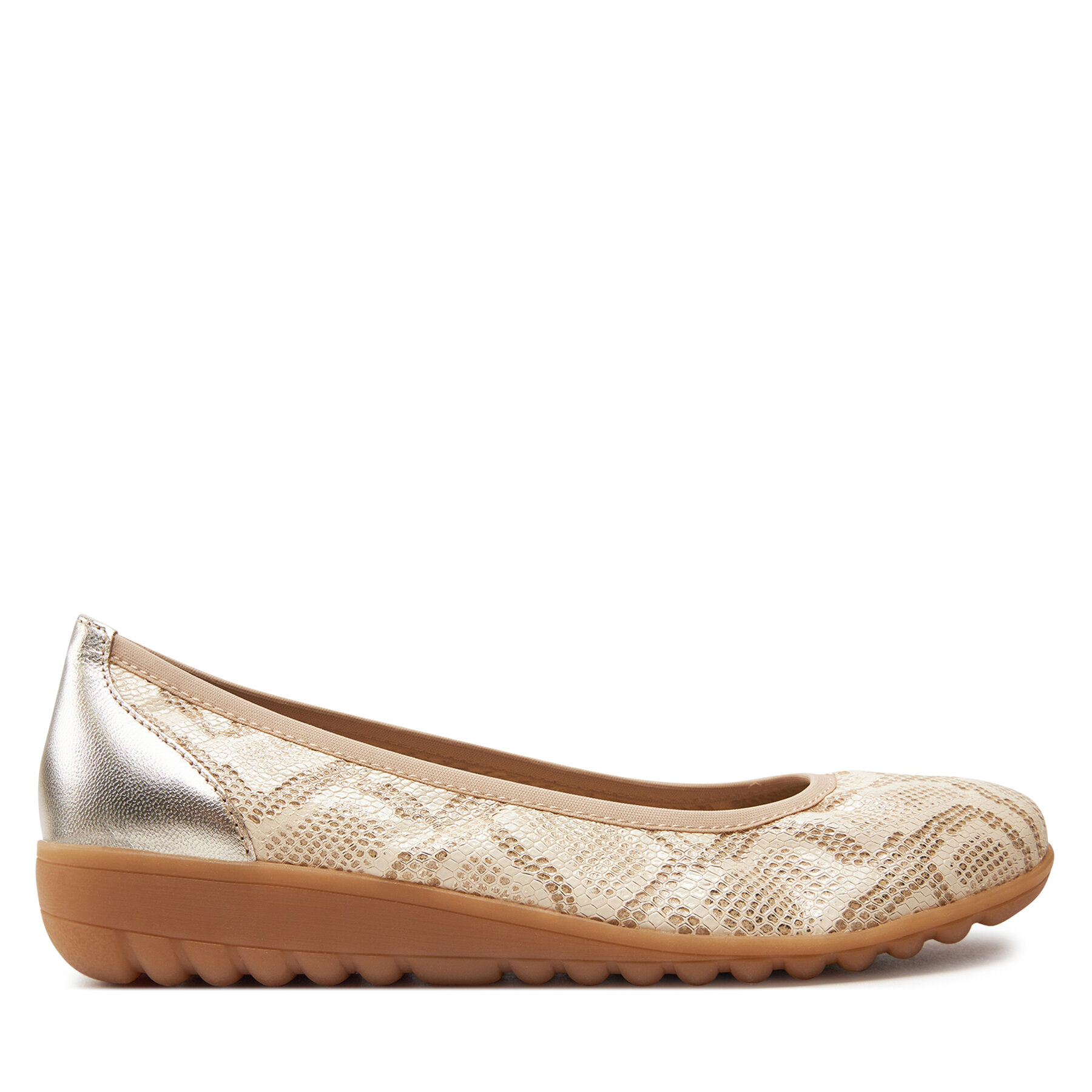 Ballerinas Caprice 9-22161-42 Goldfarben von Caprice