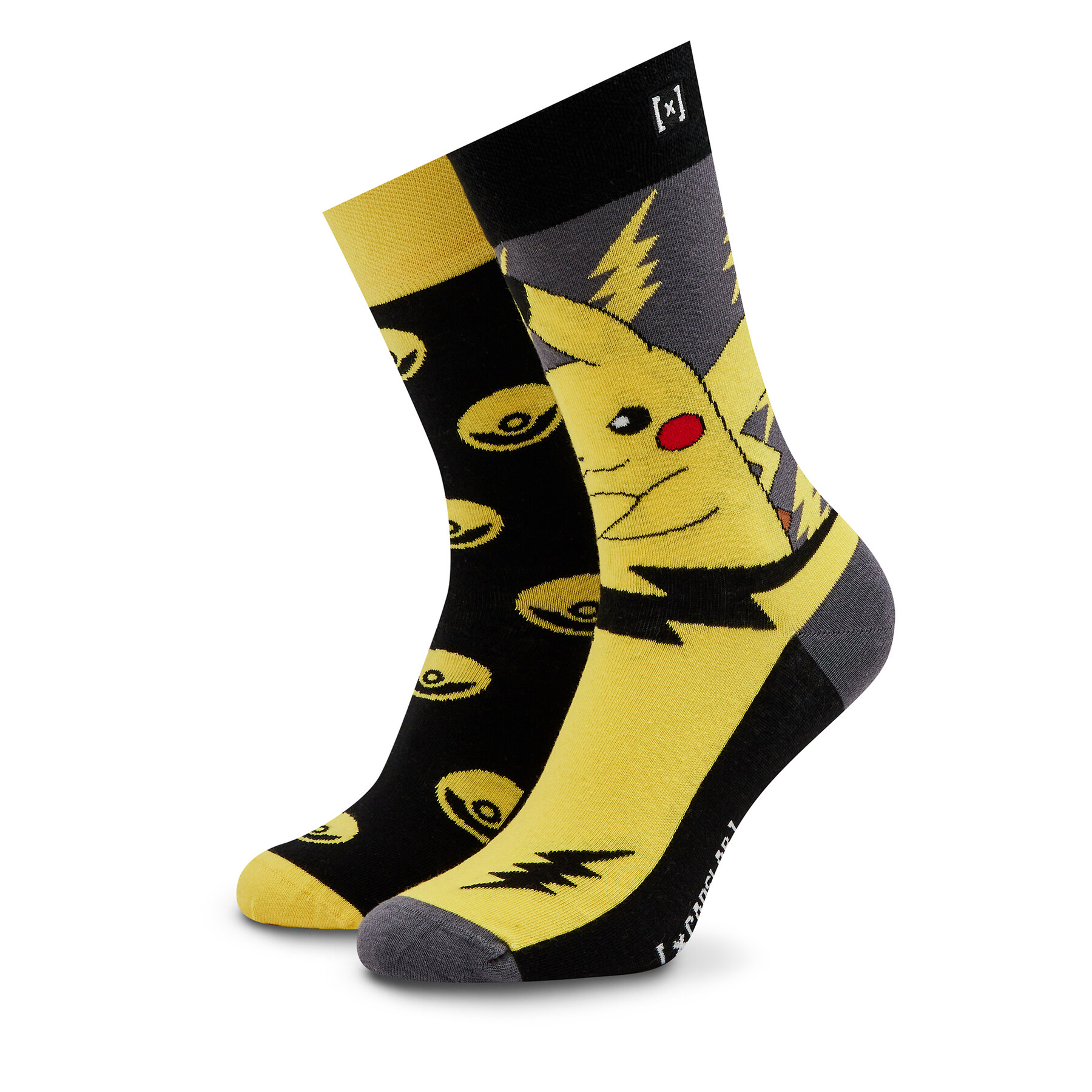 Hohe Herrensocken Capslab POKEMON CL/POK/1/CV/PIKA Schwarz von Capslab