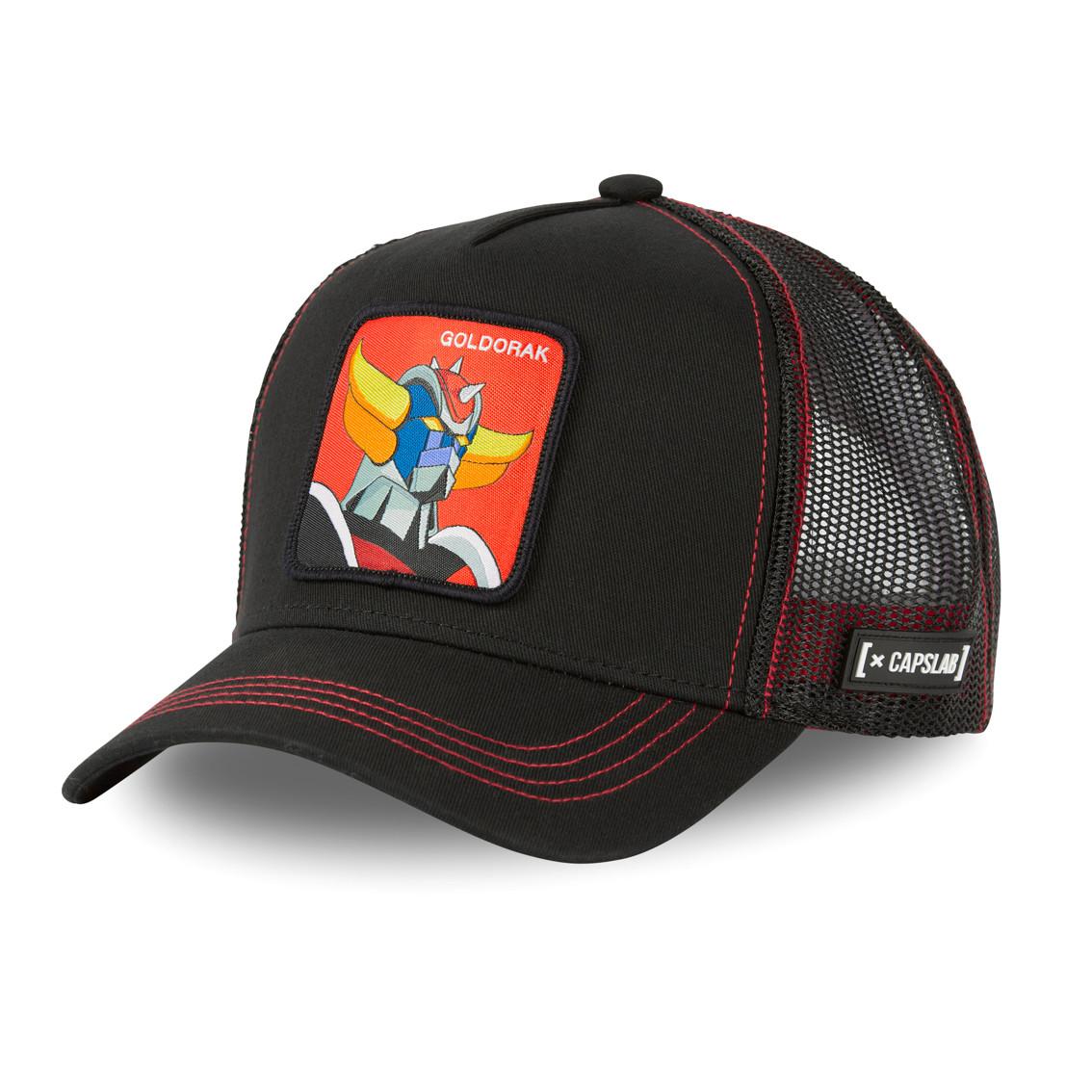 Mütze - Trucker - Goldorak - Goldorak Herren Schwarz ONE SIZE von Capslab