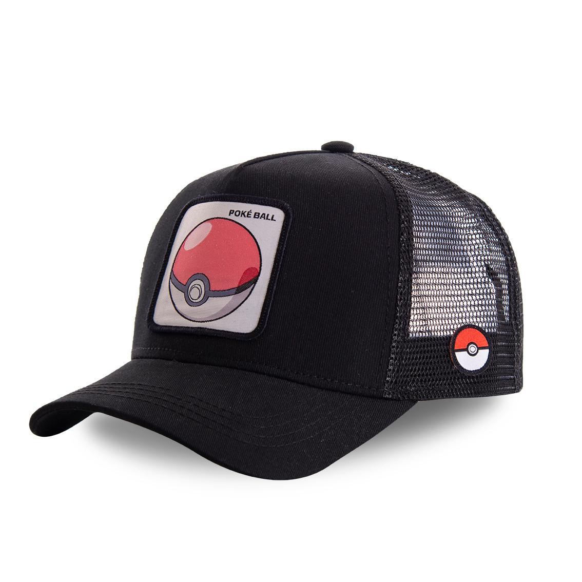 Mütze - Trucker - Pokemon - Pokeball Herren Schwarz ONE SIZE von Capslab