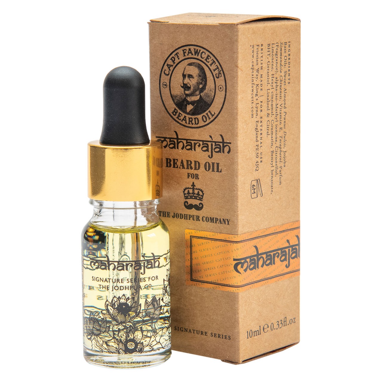 Capt. Fawcett Care - Maharajah Beard Oil von Captain Fawcett