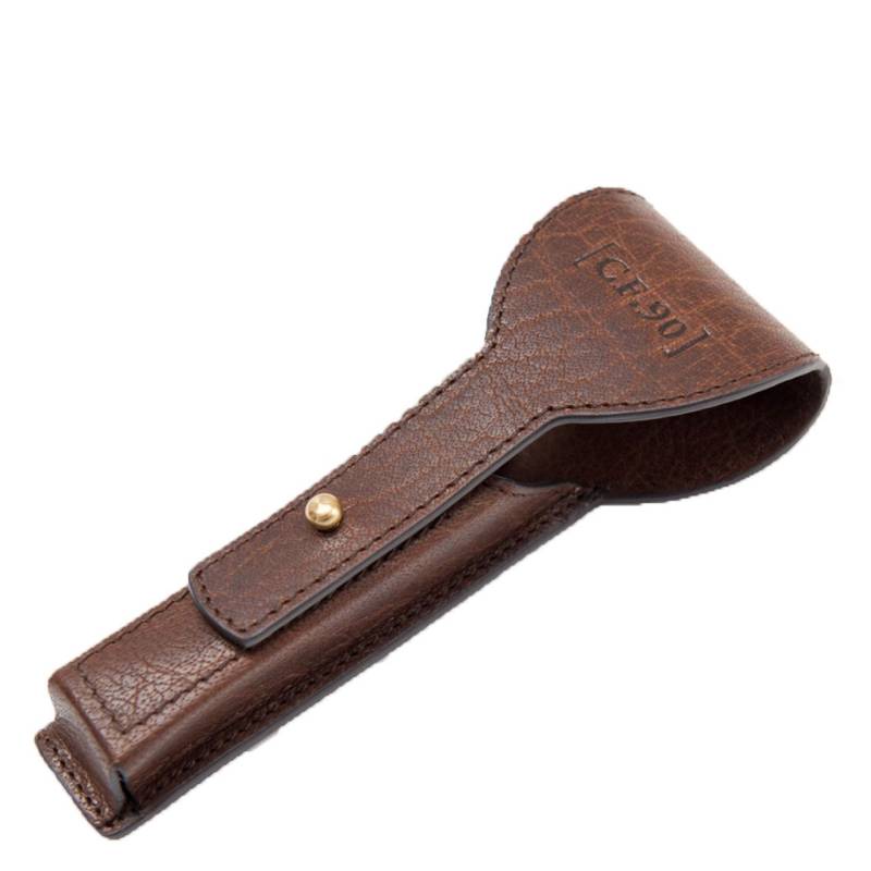 Capt. Fawcett Tools - Handcrafted Leather Razor Case von Captain Fawcett