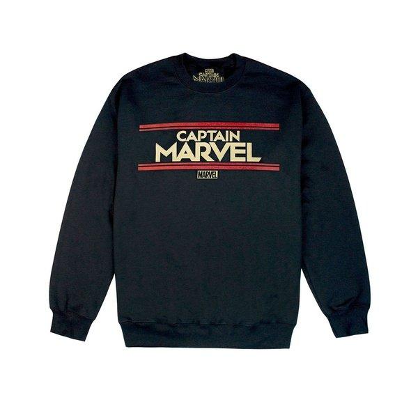 Sweatshirt Damen Schwarz S von Captain Marvel