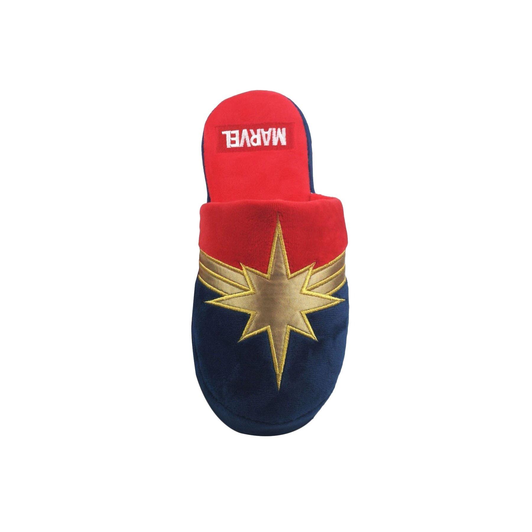 Captain Marvel - Hausschuhe, für Damen, Rot Bunt, Größe 30 von Captain Marvel