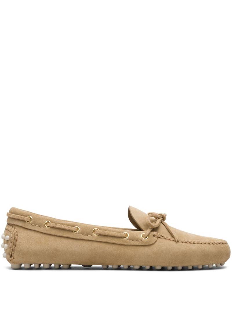 Car Shoe Lux Driving suede loafers - Neutrals von Car Shoe