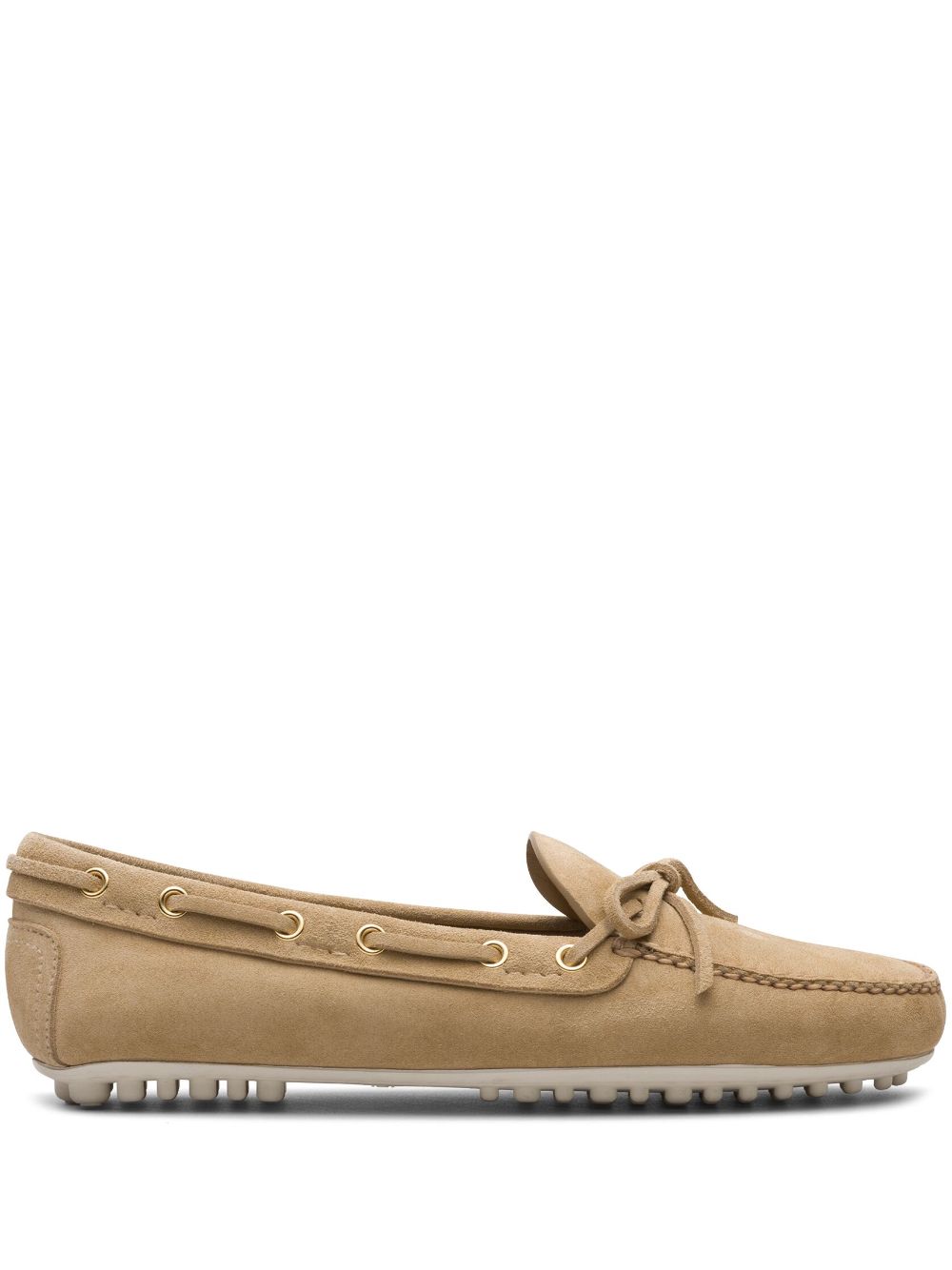 Car Shoe Lux Driving suede loafers - Neutrals von Car Shoe