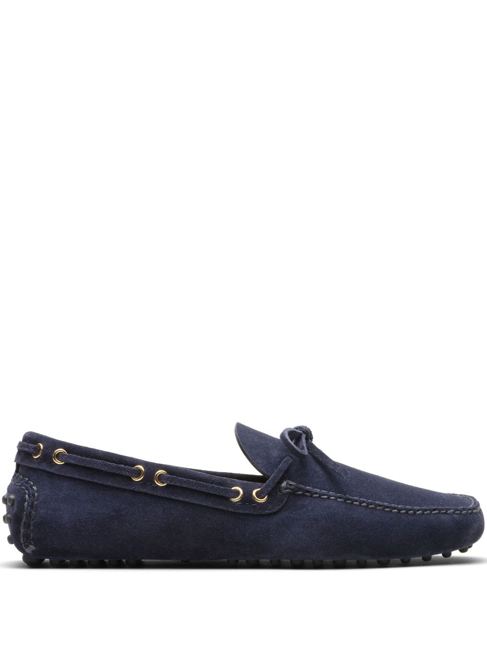 Car Shoe suede driving shoes - Blue von Car Shoe