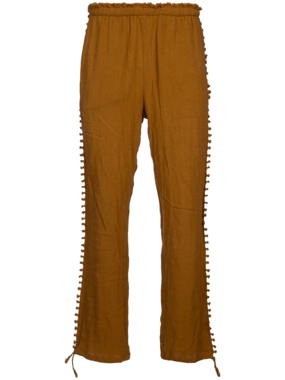 Caravana straight-leg trousers - Orange