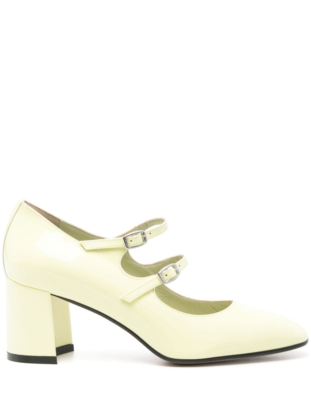 Carel Paris Alice 60mm Mary Jane pumps - Yellow von Carel Paris