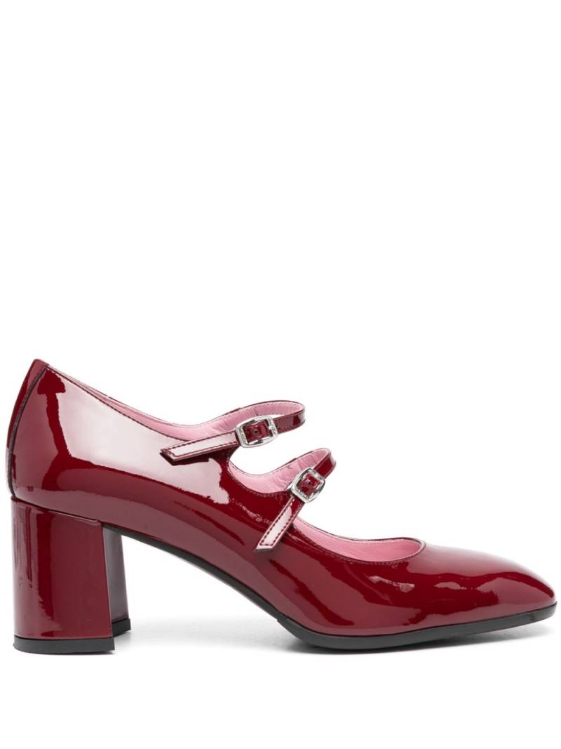 Carel Paris Alice 60mm leather Mary Jane shoes - Red von Carel Paris