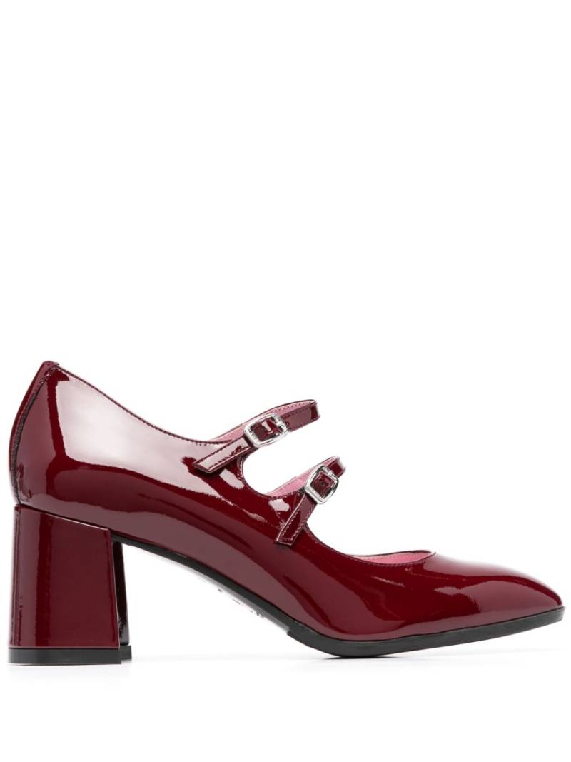 Carel Paris Alice 65mm leather pumps - Red von Carel Paris