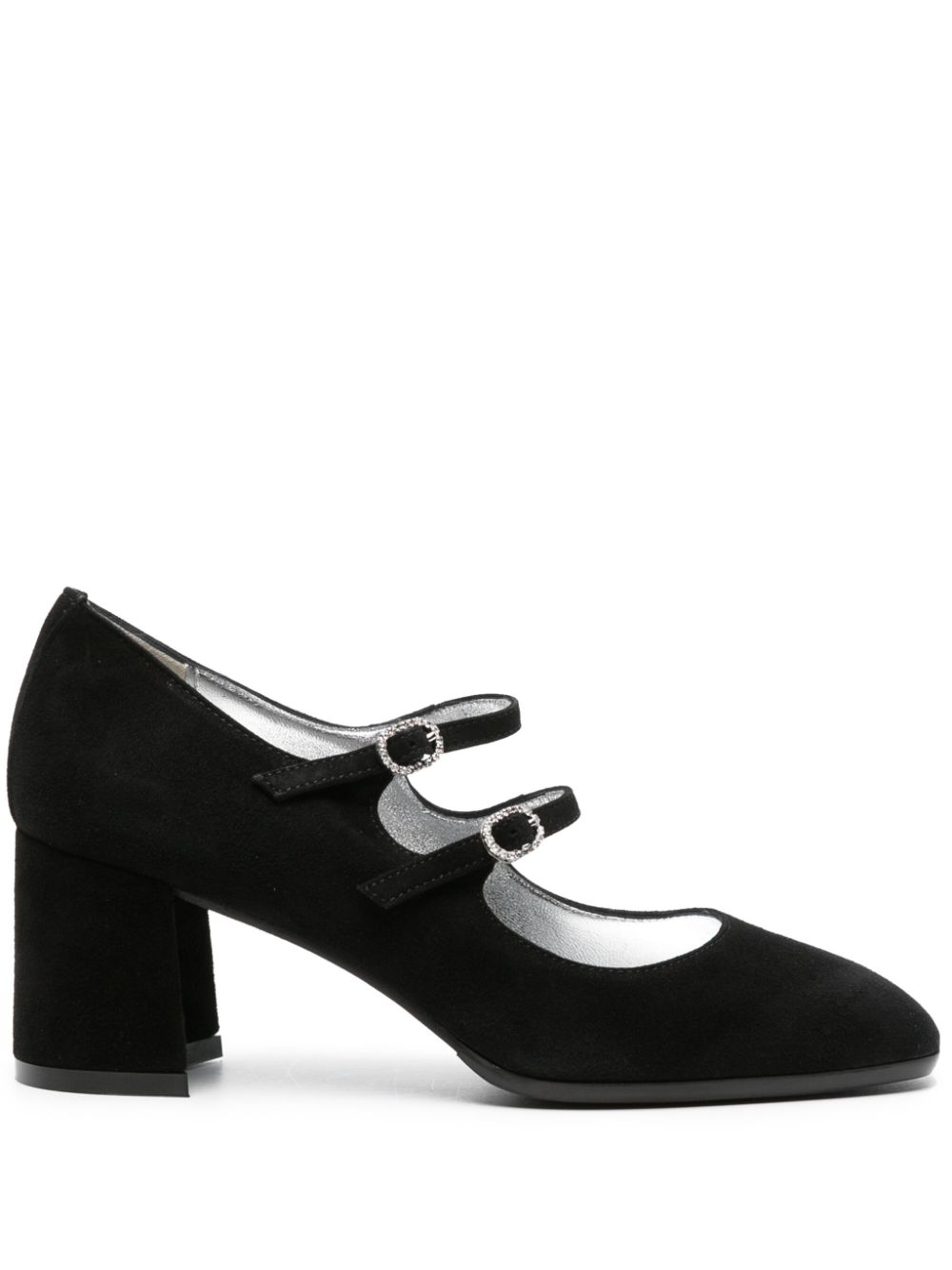 Carel Paris Alice 65mm suede pumps - BLACK