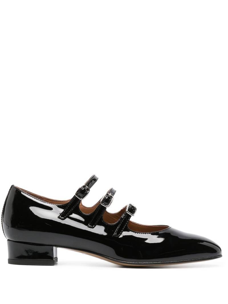 Carel Paris Ariana 20mm ballerina shoes - Black von Carel Paris