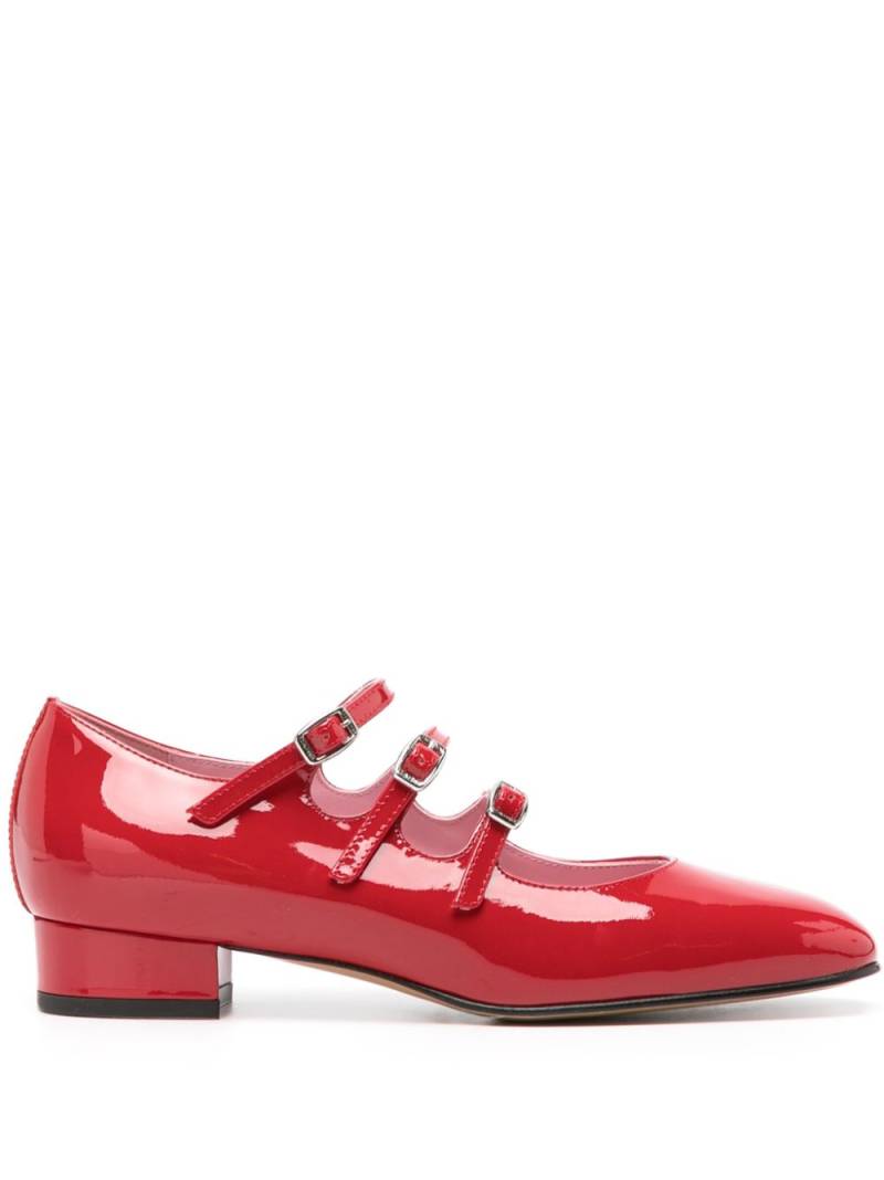 Carel Paris Ariana 30mm ballerina shoes - Red von Carel Paris