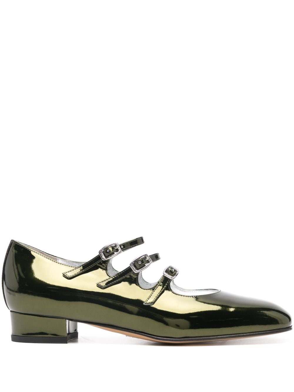 Carel Paris Ariana leather Mary Jane shoes - Green von Carel Paris