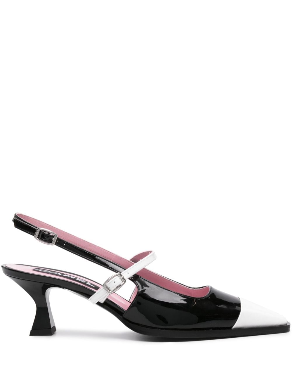 Carel Paris Cecile 50mm slingback pumps - Black von Carel Paris