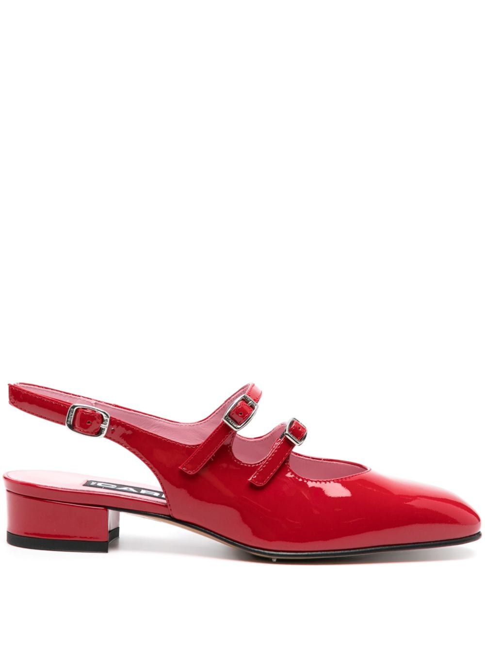 Carel Paris Peche 20mm patent-leather pumps - Red von Carel Paris