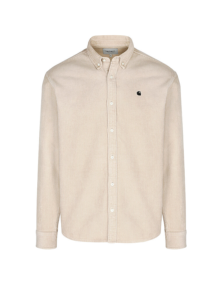 CARHARTT WIP Cordhemd MADISON beige | L von Carhartt WIP