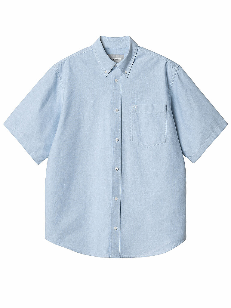 CARHARTT WIP Hemd BRAXTON  hellblau | L von Carhartt WIP