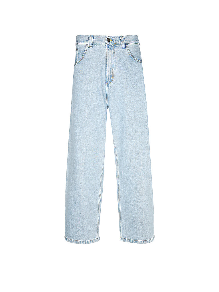 CARHARTT WIP Jeans Baggy Fit BRANDON hellblau | L von Carhartt WIP