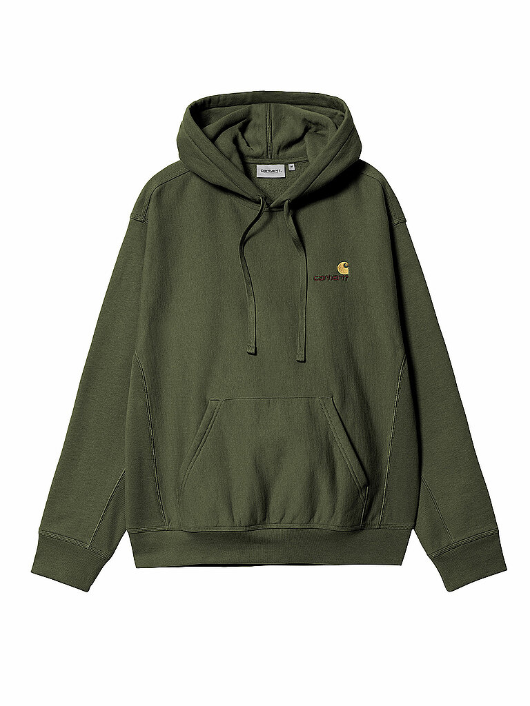 CARHARTT WIP Kapuzensweater - Hoodie  dunkelgrün | L von Carhartt WIP