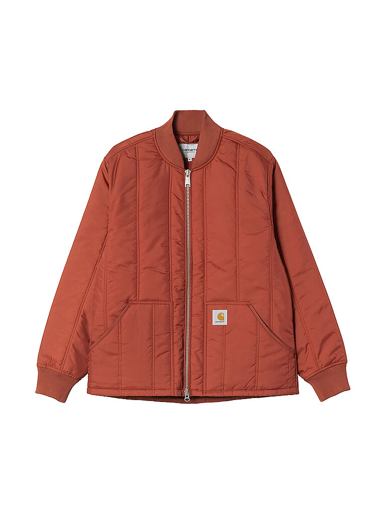 CARHARTT WIP Leichtsteppjacke LACHLAN orange | L von Carhartt WIP