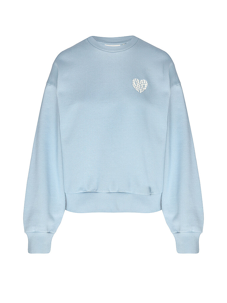 CARHARTT WIP Sweater PRODUCTIONS hellblau | L von Carhartt WIP