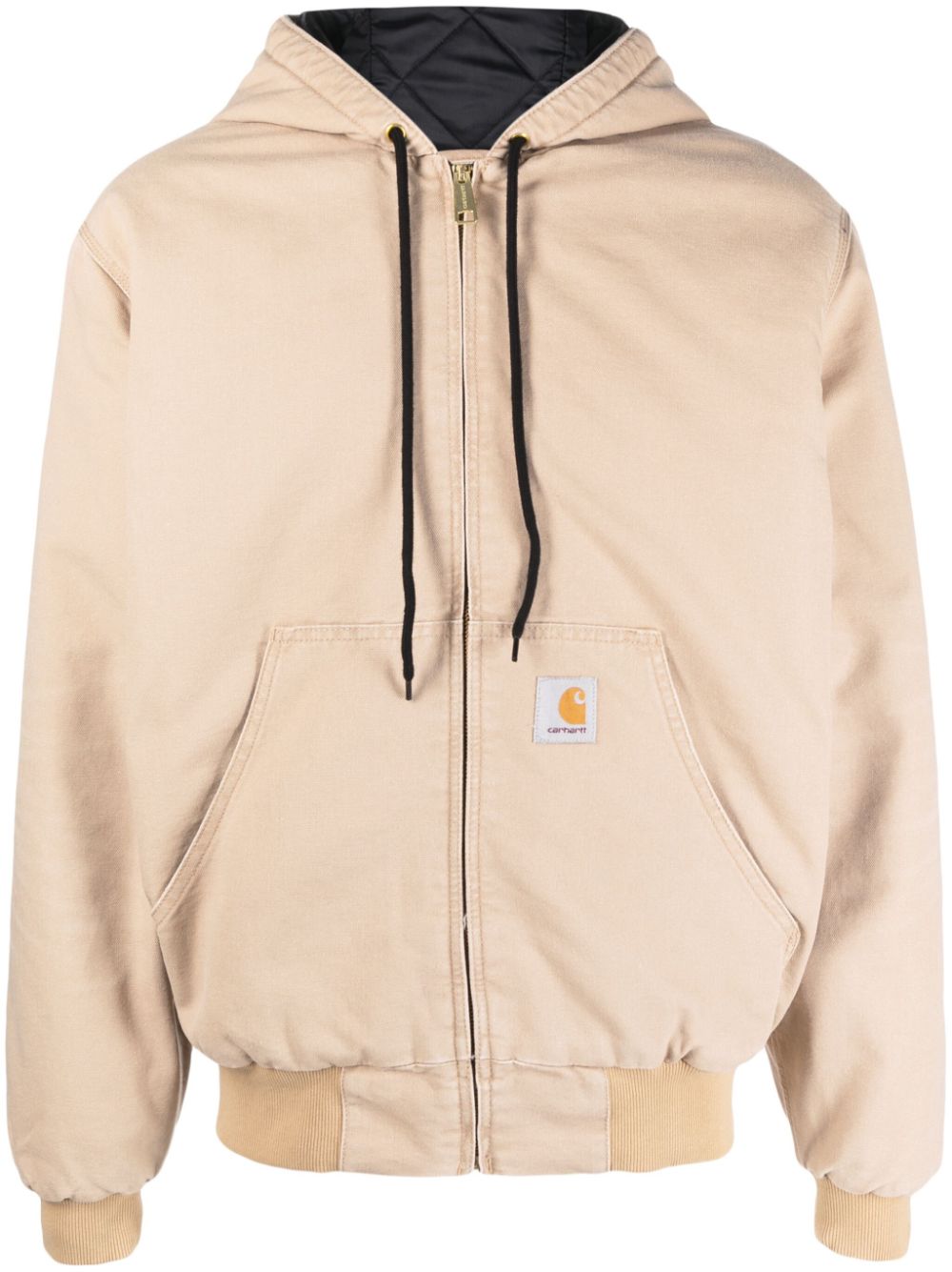 Carhartt WIP Active logo-patch hooded jacket - Neutrals von Carhartt WIP