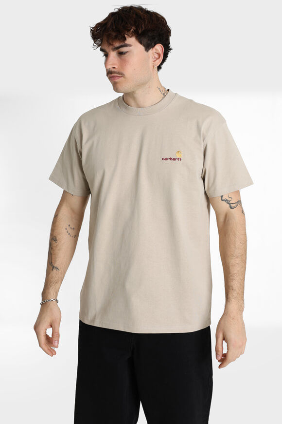 Carhartt WIP American Script T-Shirt | Fleur De Sel | Herren | M Carhartt WIP American Script T-Shirt | Fleur De Sel | Herren | M von Carhartt WIP