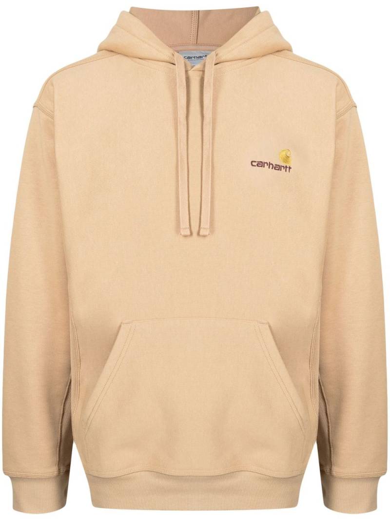 Carhartt WIP American Script cotton hoodie - Brown von Carhartt WIP