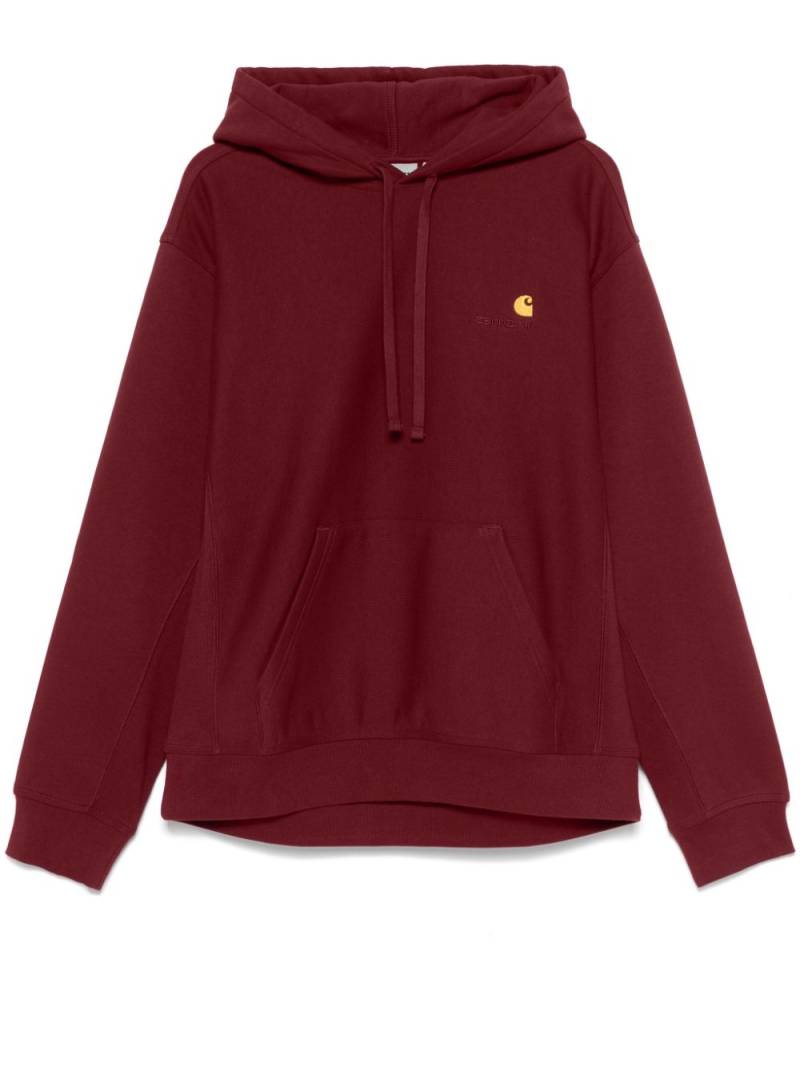 Carhartt WIP American Script hoodie - Red von Carhartt WIP