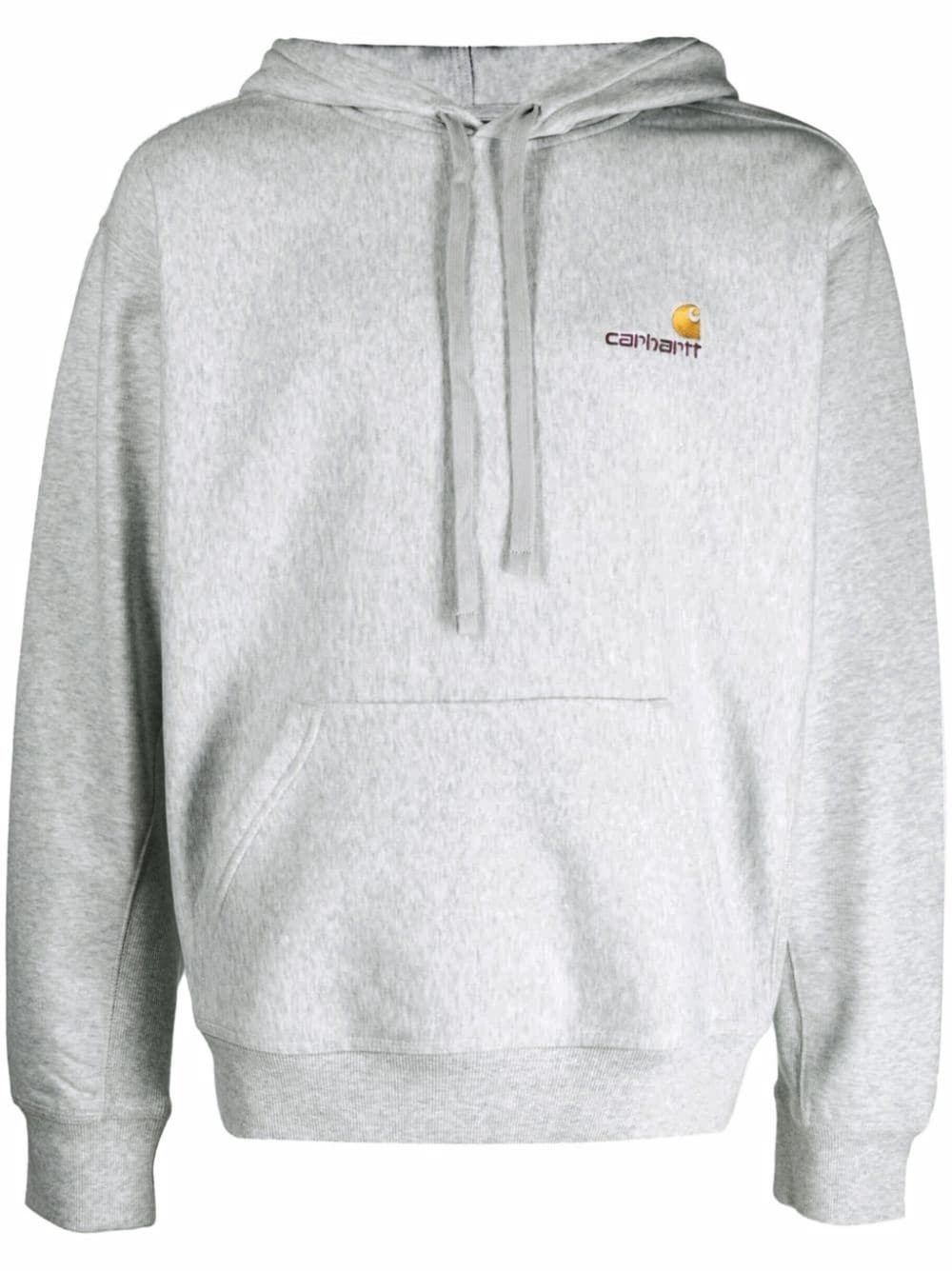 Carhartt WIP American Script pullover hoodie - Grey von Carhartt WIP
